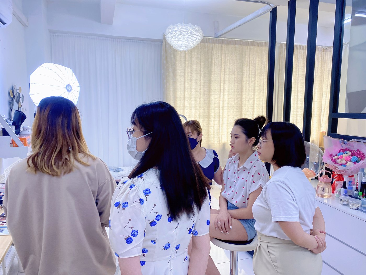 Eazie Beauty Academy classroom in session
